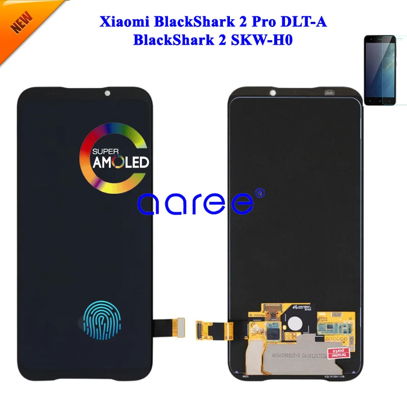 

AMOLED ЖК-дисплей оригинальный для Xiaomi Blackshark 2 LCD для Blackshark 2 Pro ЖК-дисплей ЖК-экран сенсорный дигитайзер сборка