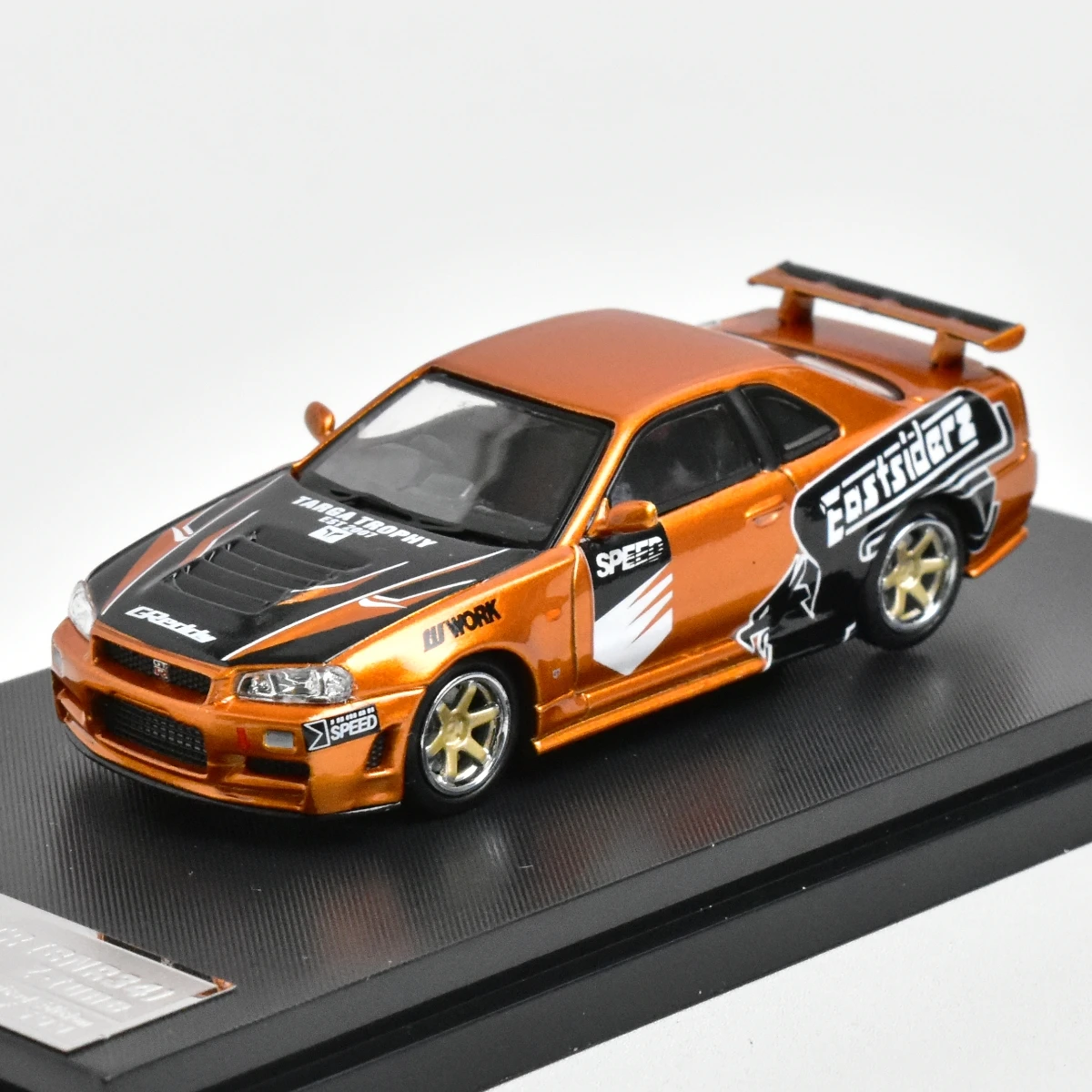 Sw Street Warrior 1:64 Gtr R34 Modello Di Auto Pressofuso Ad Alta Velocità