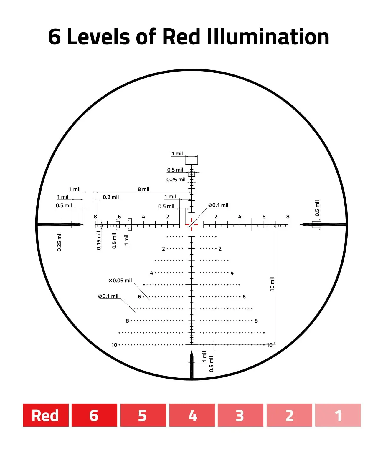 Scope Installation Adapter BearSwift 5-25x56 FFP First Focal Plane Illuminated Reticle Zero Stop Parallax