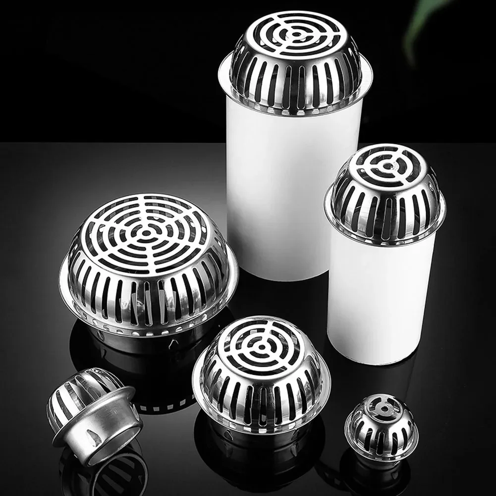 Balcony Roof Floor Drain Stainless Steel Large Displacement Anti-Blocking Outdoor Rain Bucket