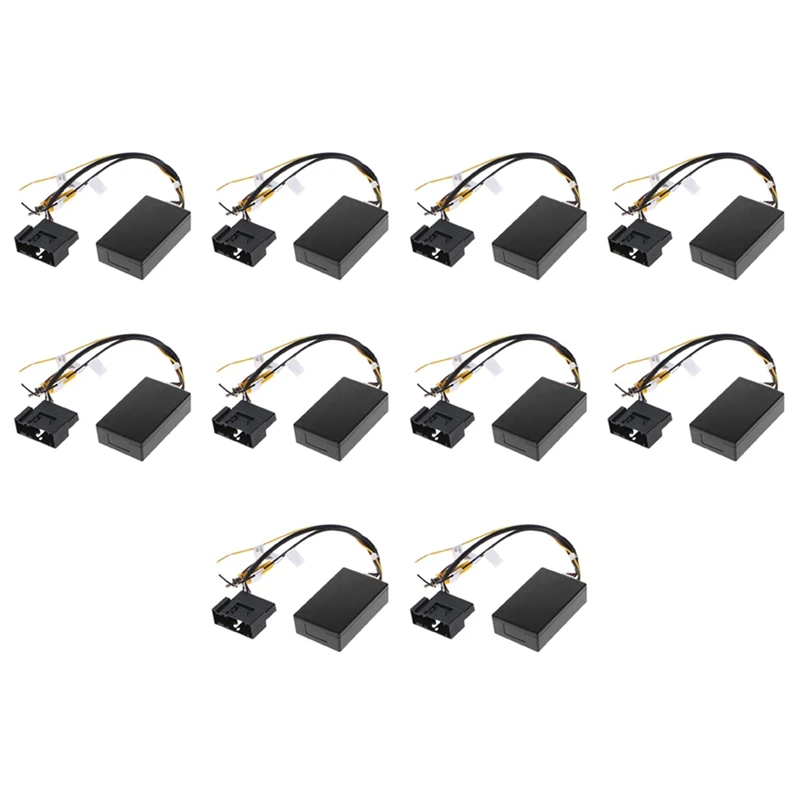 

Преобразователь сигнала 10x RGB в (RCA) AV CVBS, коробка декодера, адаптер для заводской камеры заднего вида Tiguan Golf 6 Passat CC