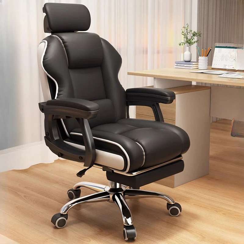 Waterproof Executive Chair Back Support Design Comfy Ergonomic Office Chair Lazy Nordic Modern Sillas De Oficina Furniture