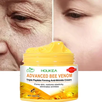 Anti-aging cream to bees venom Rejuvenates the skin of the face Deep hydration Dissolvence Lines Fast absorption Repair Instant wrinkles Skin care 1
