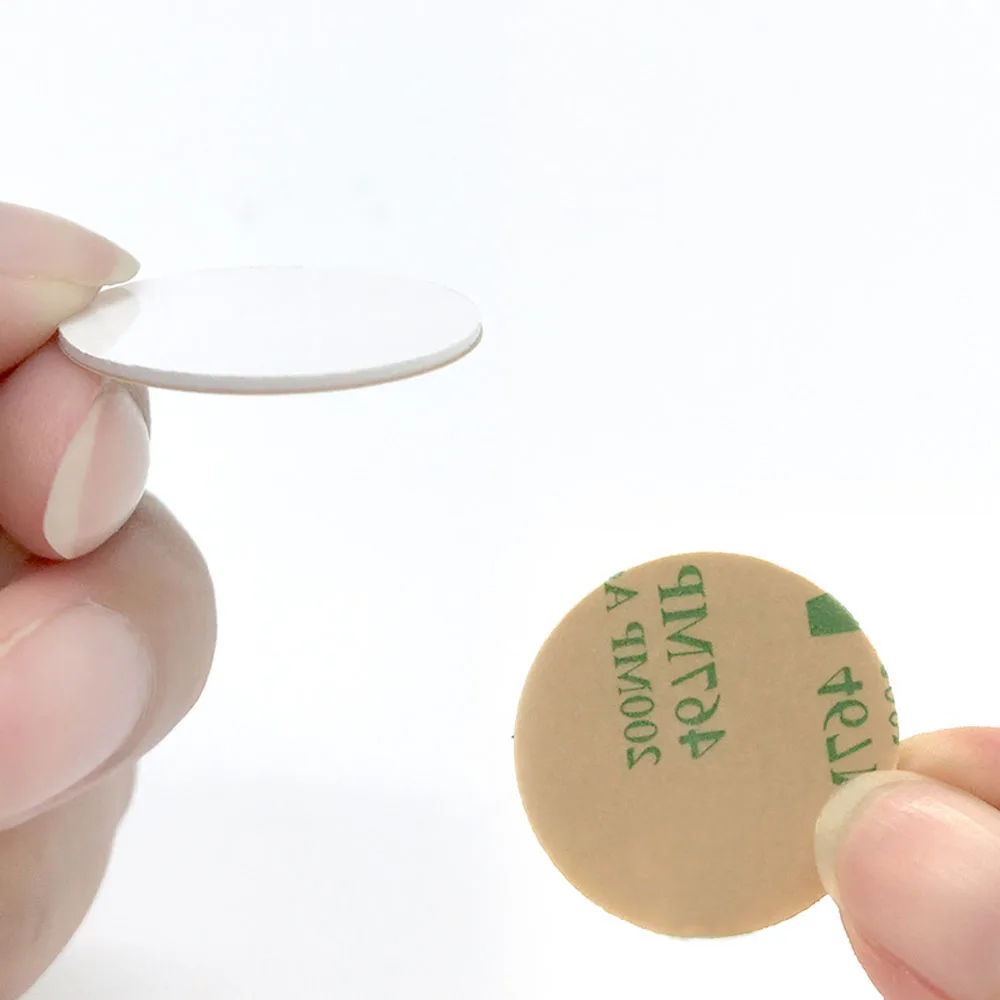 5 Targhette RFID Riscrivibili 125 KHz T5577 - Diametro 25 Mm, Con Adesivo - Foto 4