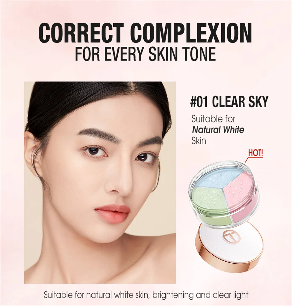 Powder Trisomic Grid O.two.o Beauty Products Loose Powder Peeling