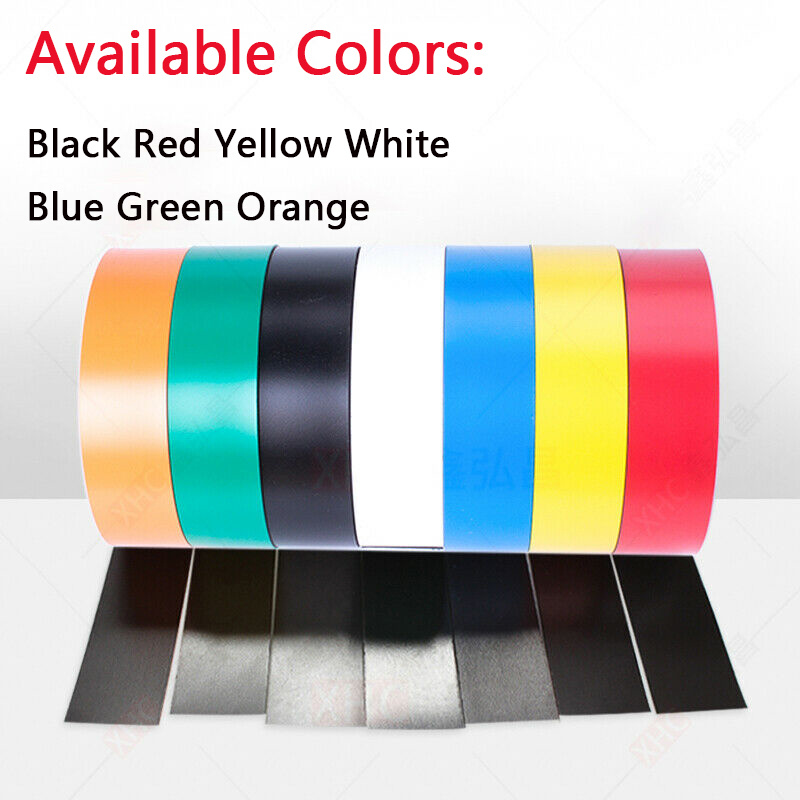 1Meter Colorful Rubber Flexible Magnetic Stripe 25mm x 1mm(Width x Thick) Magnetic Craft Tape For DIY,Teaching