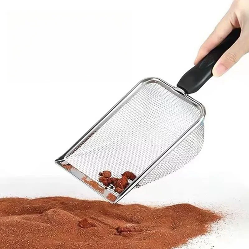 Cat Litter Shovel with Spoon 1