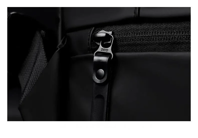 Rucsac de piept pentru bărbați, funcțional, la modă, crossbody, impermeabil, multifuncțional, cu un singur umăr_voghion.com