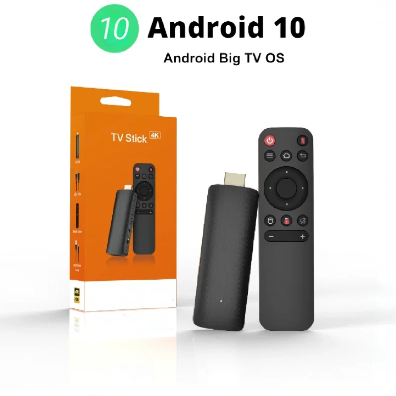 Processador D6 Global Edition H313, Rede 4K HD, Conexão Wi-Fi sem fio, Android 10 Smart Stick, TV Stick, Smart TV