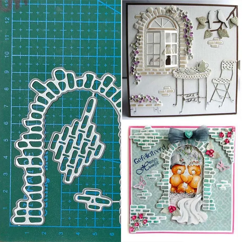 Window Metal Stencil Mold Cutting Dies Decoration Scrapbook Die Cuts Album Paper Craft Embossing DIY Card Crafts metal cutting dies craft stencil embossing cutting die scrapbook die cutter cutting dies