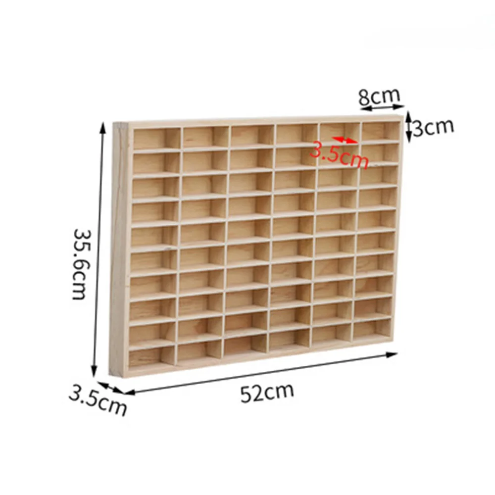 60 Grids FOR Hot Wheels Diecast Car Matchbox 1/64 Display Toy Dolls Storage 3