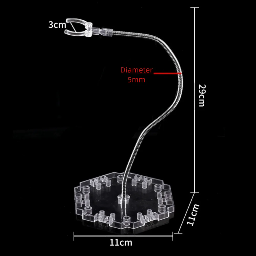 New Snake Tube Anime Figure Stand PVC 29cm Toy Bracket Accessories Model Support Stand for Figure Animation Cinema Game Model