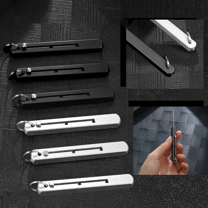 Portable Titanium Toothpicks Pocket Toothpick Metal Toothpick Holder Outdoor Picnic Camping Convenient High Quality Toothpick 4