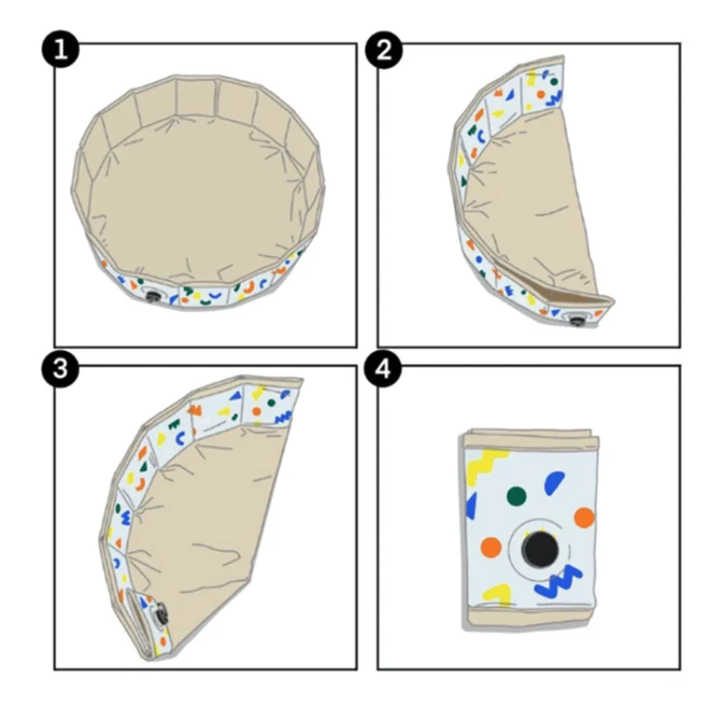 80*20cm Ball Pool Baby Games Park Foldable Park for Baby Playpen Children\'s Playpen Playground Waterproof Bath Swimming Pool