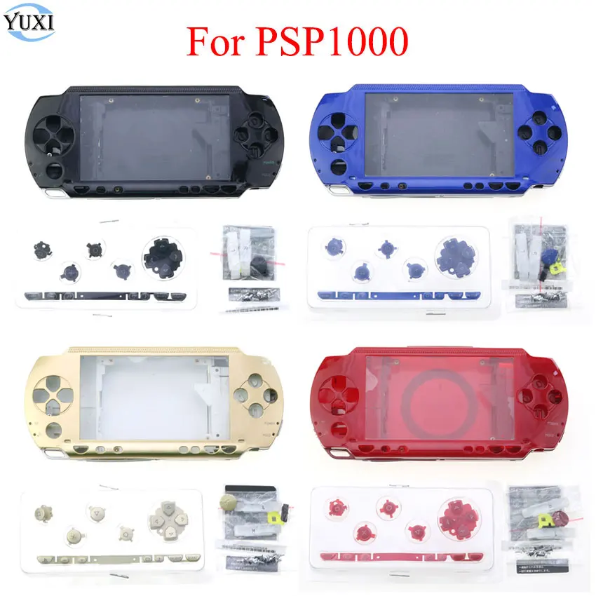 YuXi Full Housing Shell Case Cover Replacement For PSP 1000 With