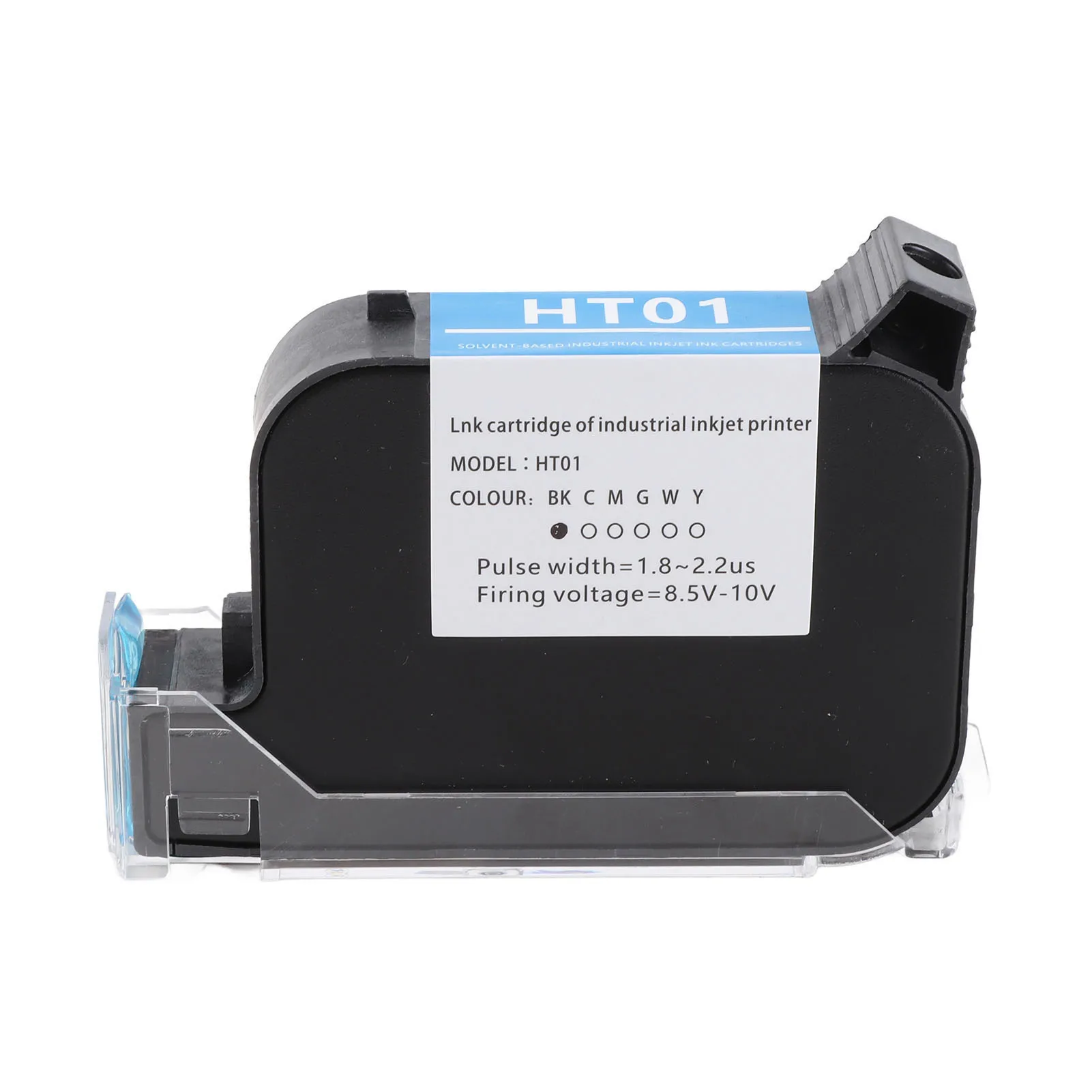 42ML 12.7mm Ink solvent ink Handheld Online Inkjet Printer Cartridge Quick Dry Black Original Parts Office