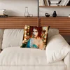 Hot Singer Chappell Roan Pillow Case Sofa Living Room Bedroom Headboard Backrest Cushion Square Cushion Nap Time 6