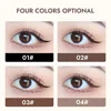 Slim eyeliner is waterproof, sweat-proof, long-lasting and non-smudged. Newbie brown eyeliner liquid pen 4