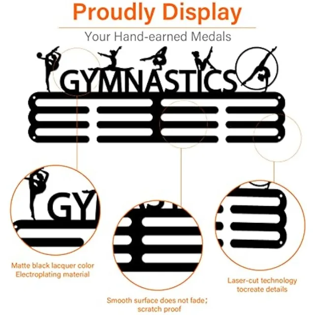 빛나는 체조 승리를 위한 완벽한 디스플레이