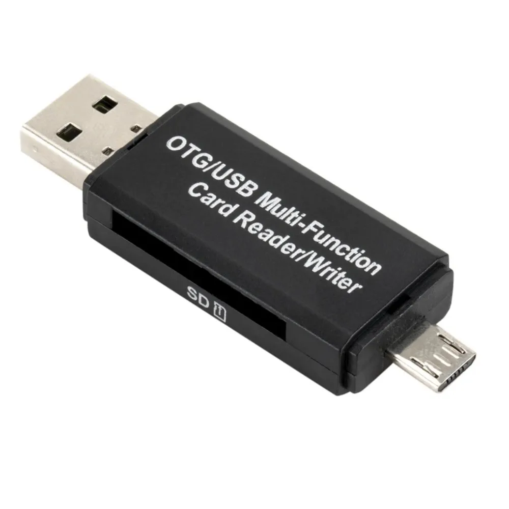 BGGQGG OTG Micro SD Card Reader USB 2.0 Card Reader 2.0 For USB Micro SD Adapter Flash Drive Smart Memory