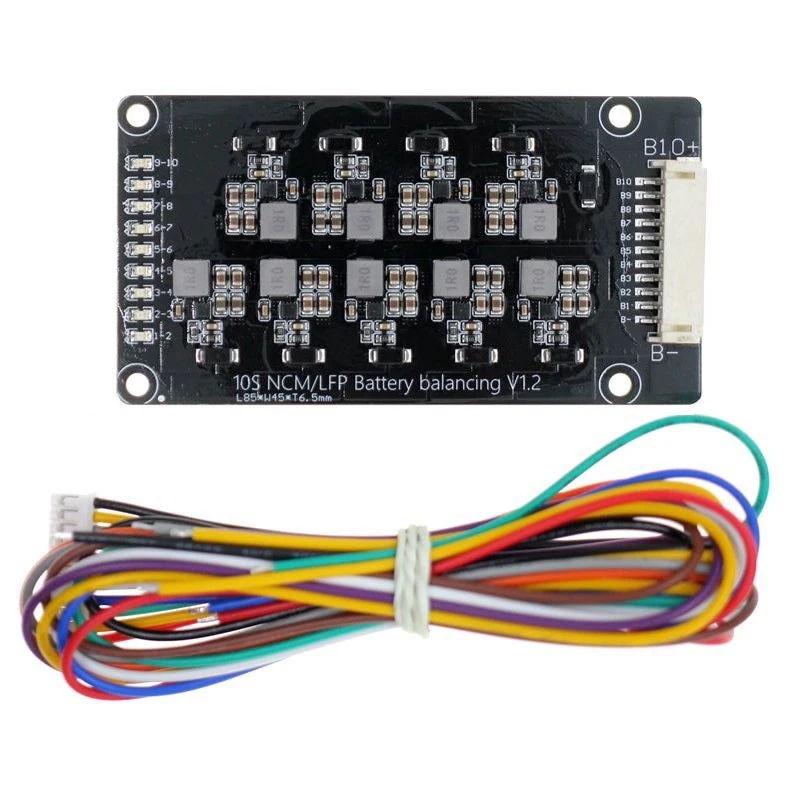 

1.2A 10S Active Equalizer Balancer For Li-Ion Lifepo4 Lithium Battery BMS Energy Transfer
