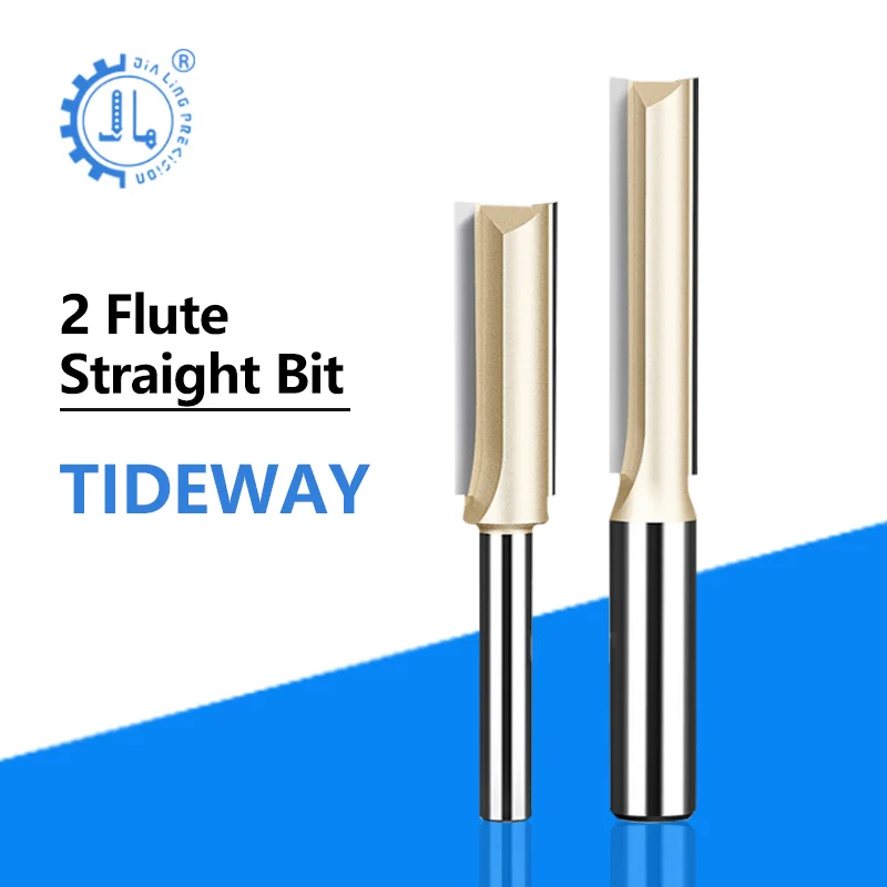 Tideway2FlutesStraightBitsRouterWoodworkingToolsStraightCut