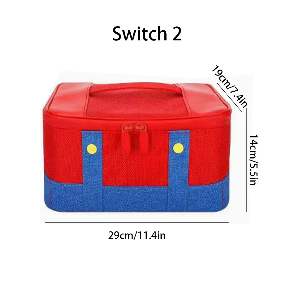 حافظة واقية كبيرة الحجم لمفتاح NS 2/Switch OLED وح...