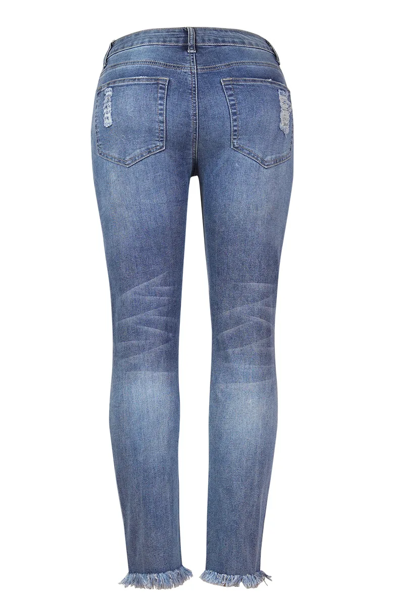 armani jeans High Waist Jeans For Women Slim Stretch Denim Jean Bodycon Tassel Belt Bandage Skinny Push Up Jeans Woman womens clothing