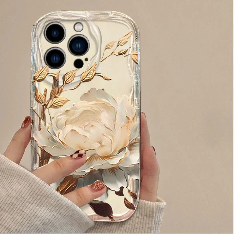 Charming Daisy Lotus Flower Phone Case