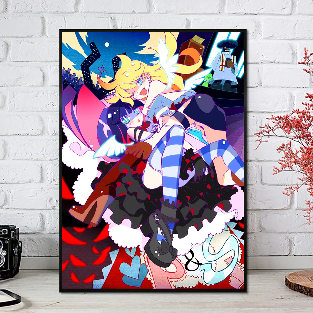 Panty and Stocking with Garterbelt Scanty Anime Poster