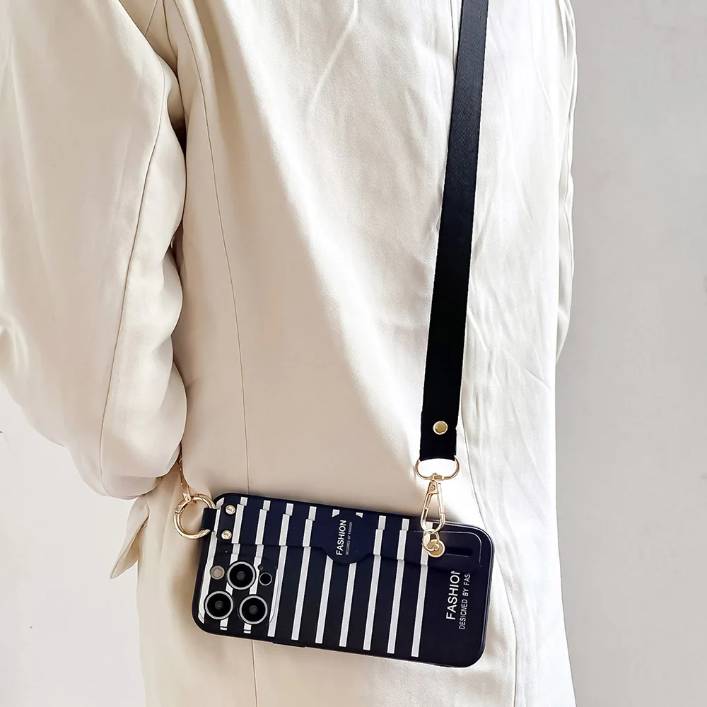 Versatile Lanyard Holder Case with Neck and Wrist Strap