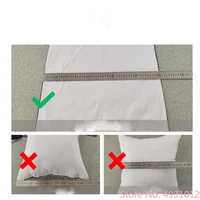 Home Sofa Bedroom Cushion Core Inner Filling PP-Cotton Pillow Core for Car Soft Pillow Insert 30/35/40/45/50/55/60/65 2