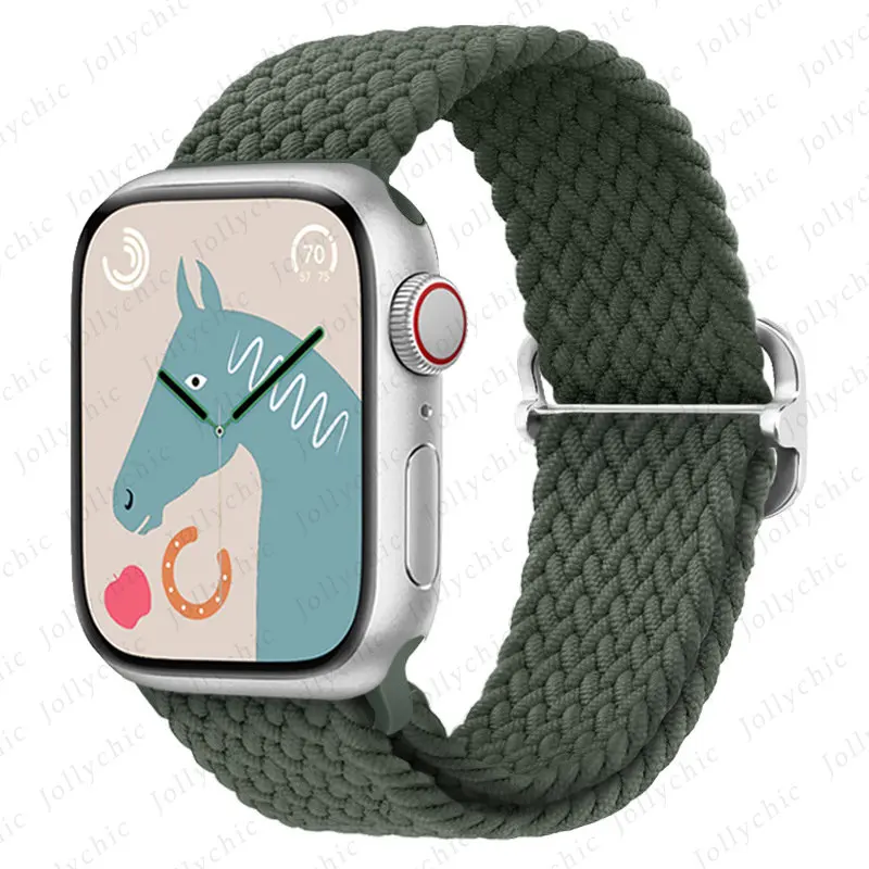 Braided Elastic Loop Strap