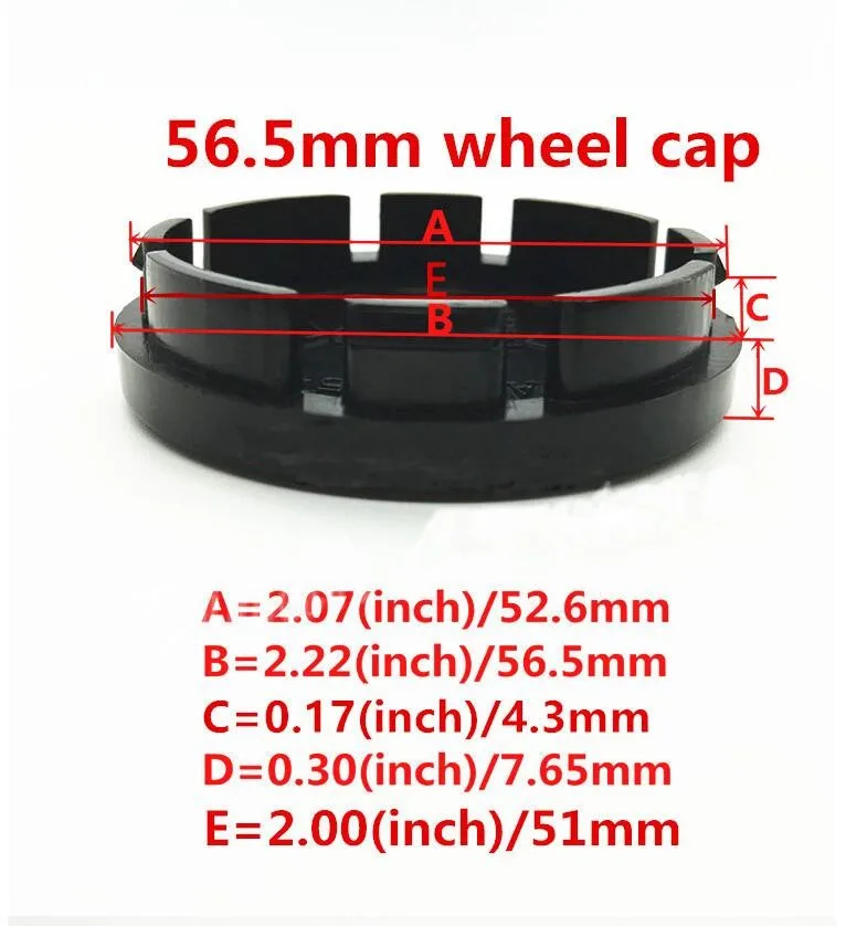 4 Pezzi Coprimozzi Coprimozzo Centrale, per Smart Fortwo Forfour 453 451 450 60mm Tappi Mozzo Centrale Ruota Accessori Lo Styling Del Dell'Auto,B
