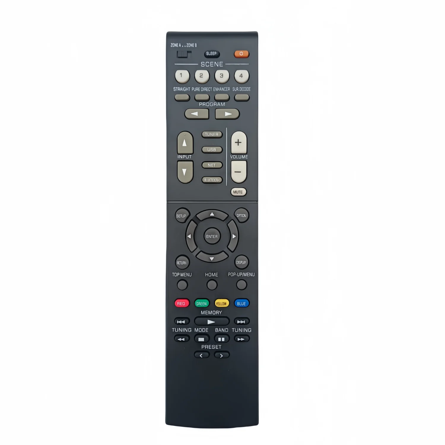 야마하 AV 리시버 RX-V4A RX-V4ABL RXV4A RXV4ABL YHT-5960U YHT-5960UBL YHT5960U YHT596용 RAV574 VDM8690 교체 리모컨