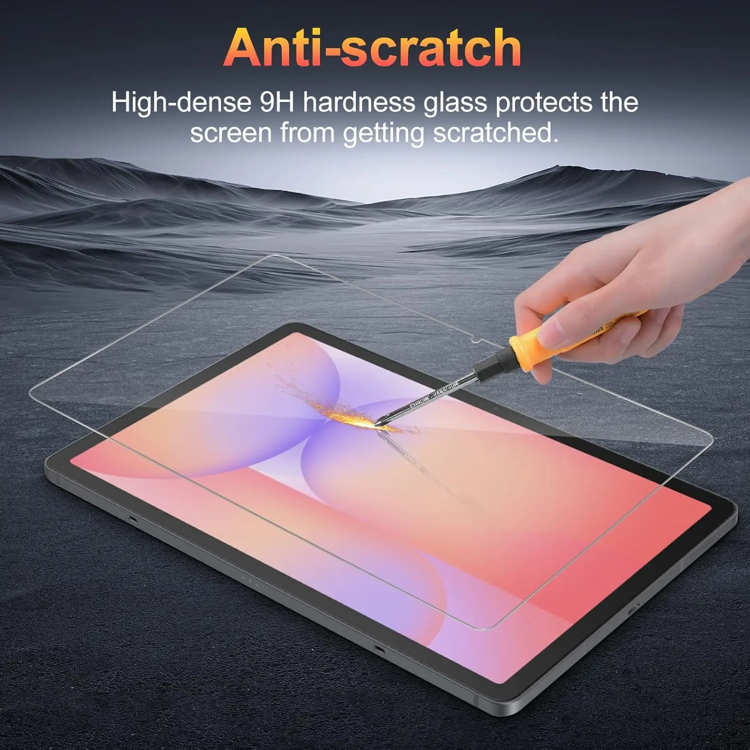 Premium Tempered Glass Screen Protector Set - Ultra Protective Film, 2 Pack