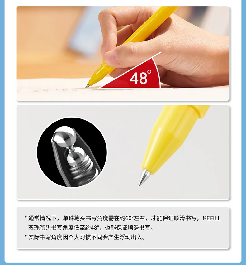 Kaco Smile lustige Gel schreiber oder Desktop-Stift mit originalem Lutscher-Becher-Design, 0,5mm feine Punkt ästhetik kawaii Schreib werkzeuge – Detail 16