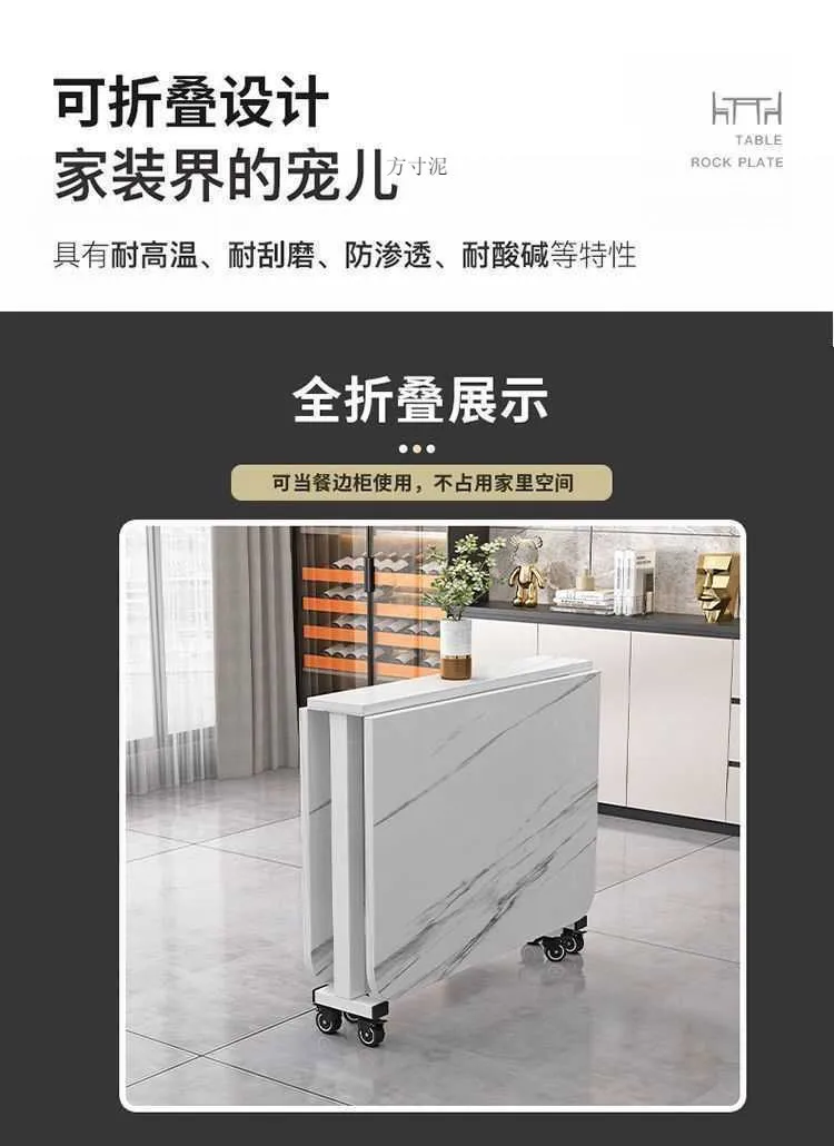 Table à manger pliable