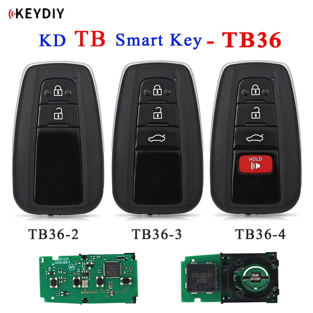 

KEYDIY KD 8A Smart Key Universal Remote TB36 for Toyota Corolla RAV4 for Lexus FCCID:0020 0410 2110 F43 0351 0010 0440