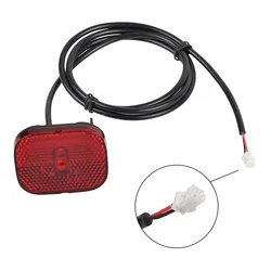 Enhanced Rear Fender LED Safety Warning Light for Electric Scooter Brake Visibility (Mi4 GO)