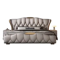 180X200 cm meubles de chambre complets roi ensemble têtes de lit double complet chambres de mariage pas cher pleine taille lit queen cadre de lit 6
