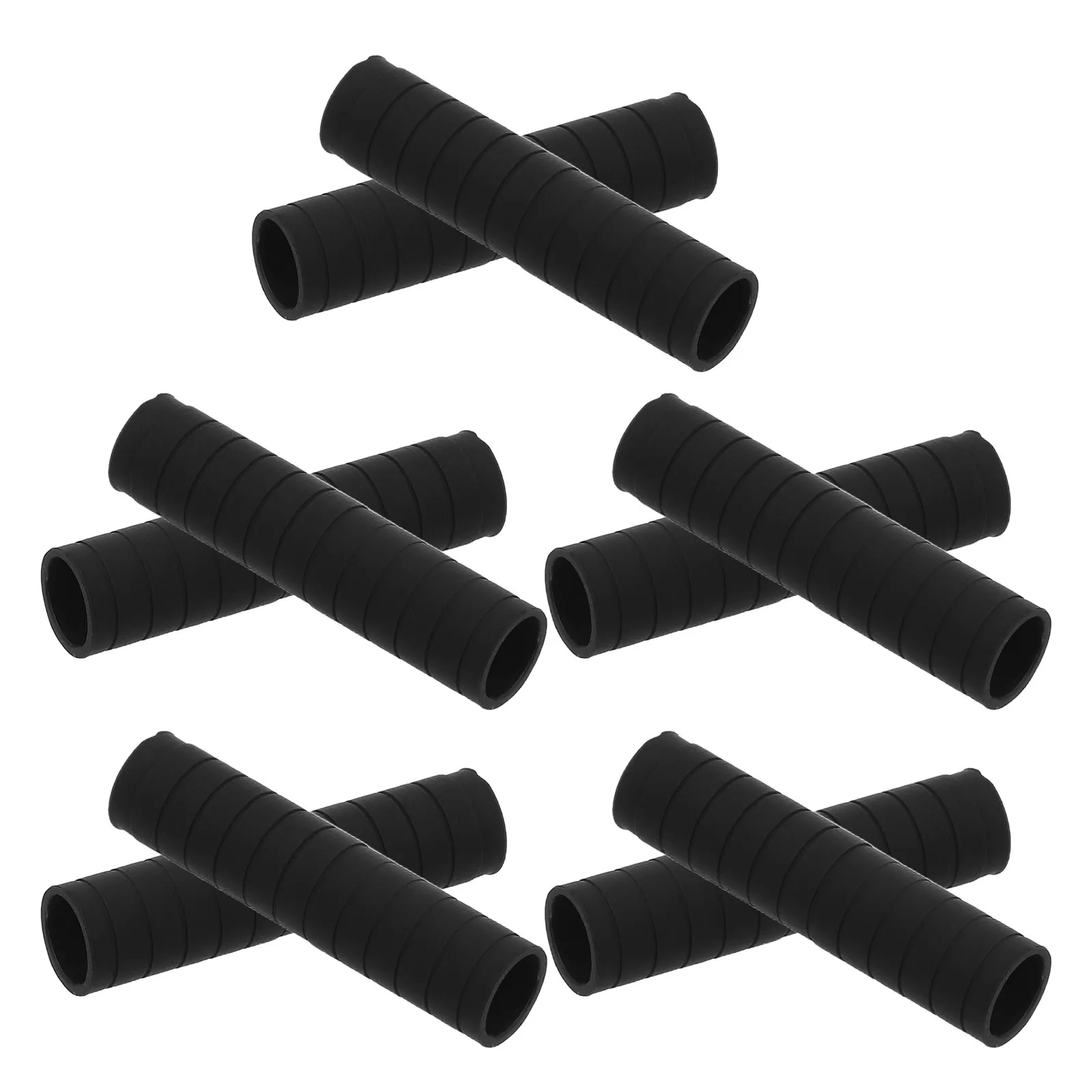 10Pcs 실리콘 펜 슬리브 커버 인체 공학적 미끄럼 방지 펜 홀더 그립 스타일러스 연필 용 보호 커버 스타일러스 보호 커버