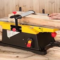 6 Inch Planer Desktop Electric Planer For Woodworking Multifunctional Power Tools For Household Woodworking Equipment 220V 1800W 2