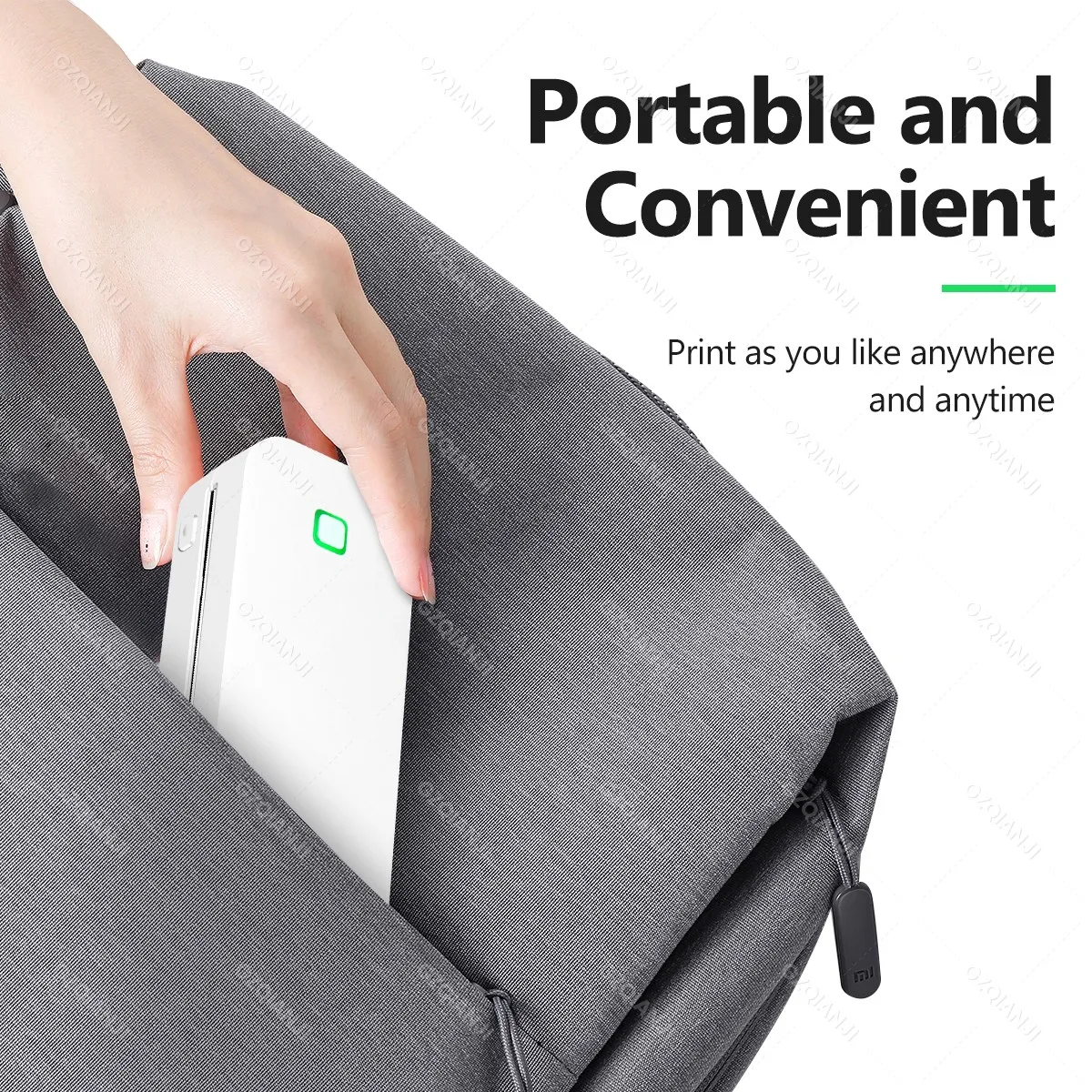 Portable A4 Bluetooth Thermal Printer Inkless Photo PDF Document Printer Memo Note Tattoo Print Wireless Tattoo Stencil Printer