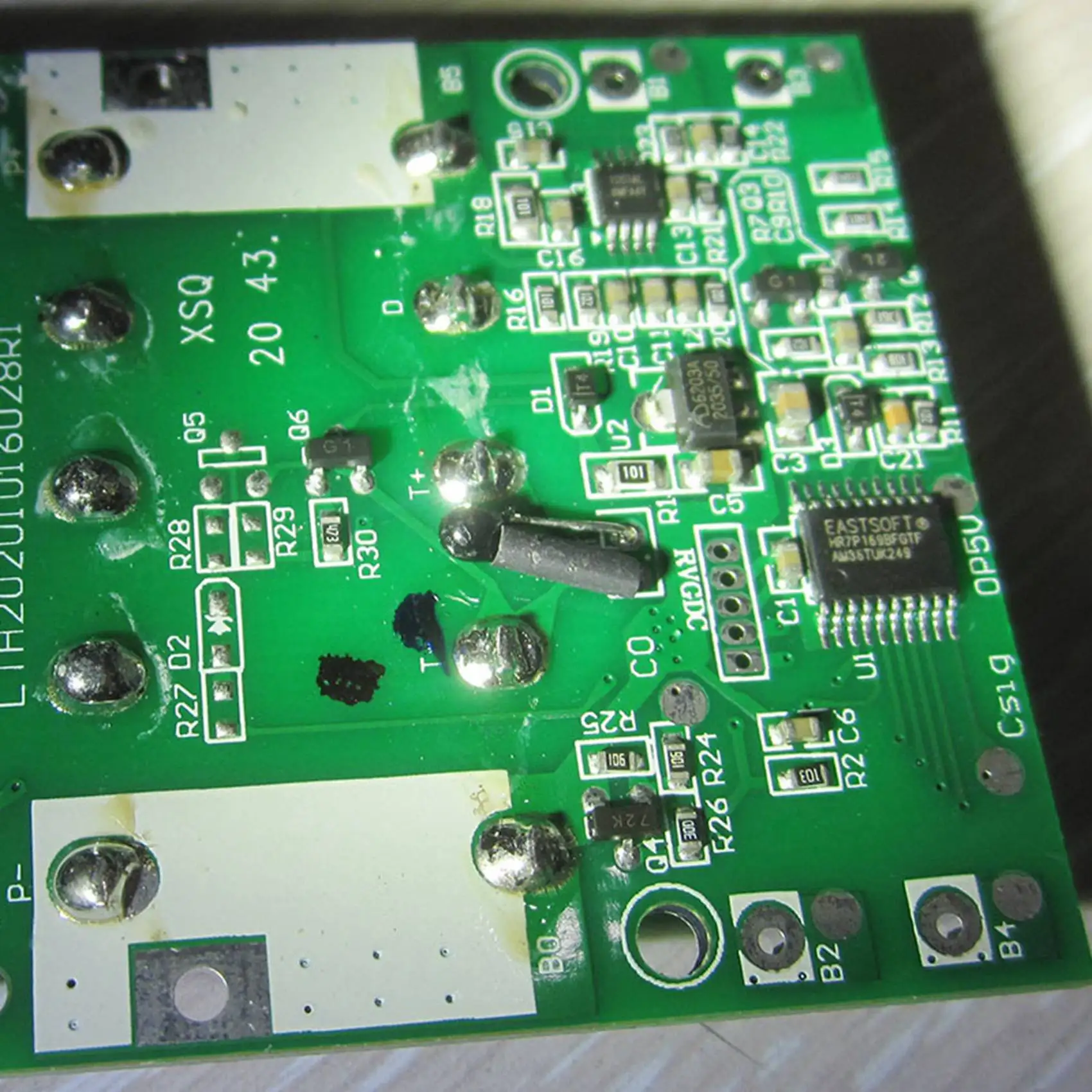 Metabo 18V 리튬 배터리 랙용 ABRE 충전 보호 회로 기판 PCB 보드(2개)