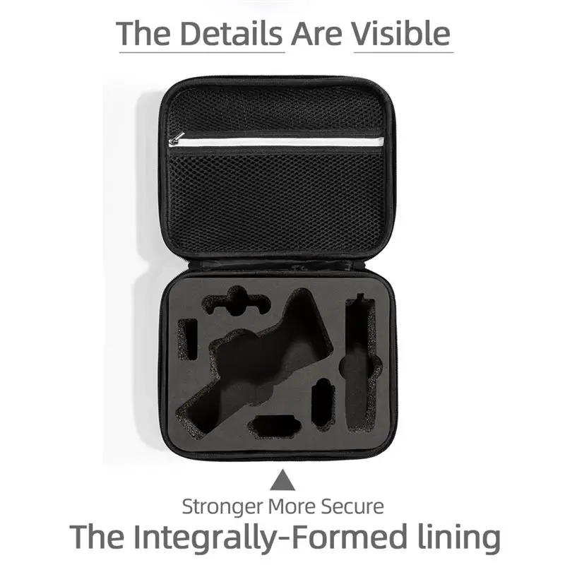 

Портативная сумка для хранения, водонепроницаемая жесткая оболочка, полные аксессуары, чехол для переноски, сумка для DJI OSMO Mobile5, ручной карданный подвес