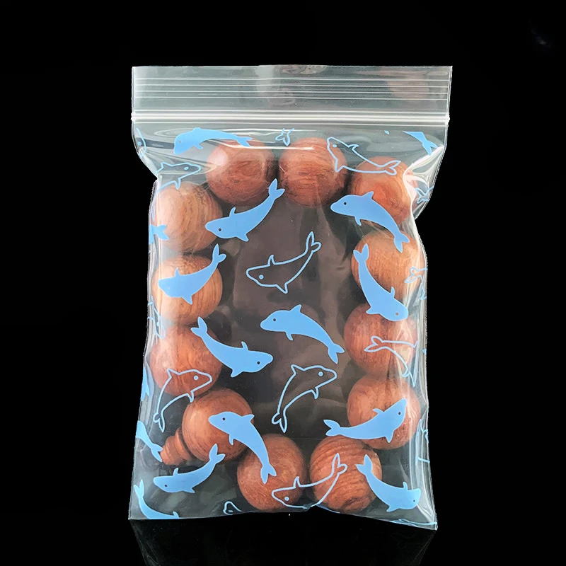 

500 шт., прозрачные пластиковые пакеты на молнии, 0,2 мм