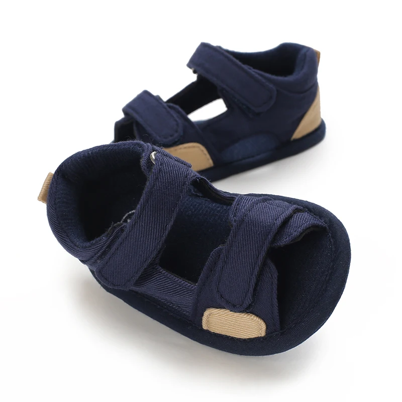 Nuovi sandali estivi neonato ragazzi ragazze scarpe Casual suola morbida traspirante primo camminatore scarpe da bambino in tela antiscivolo bambino