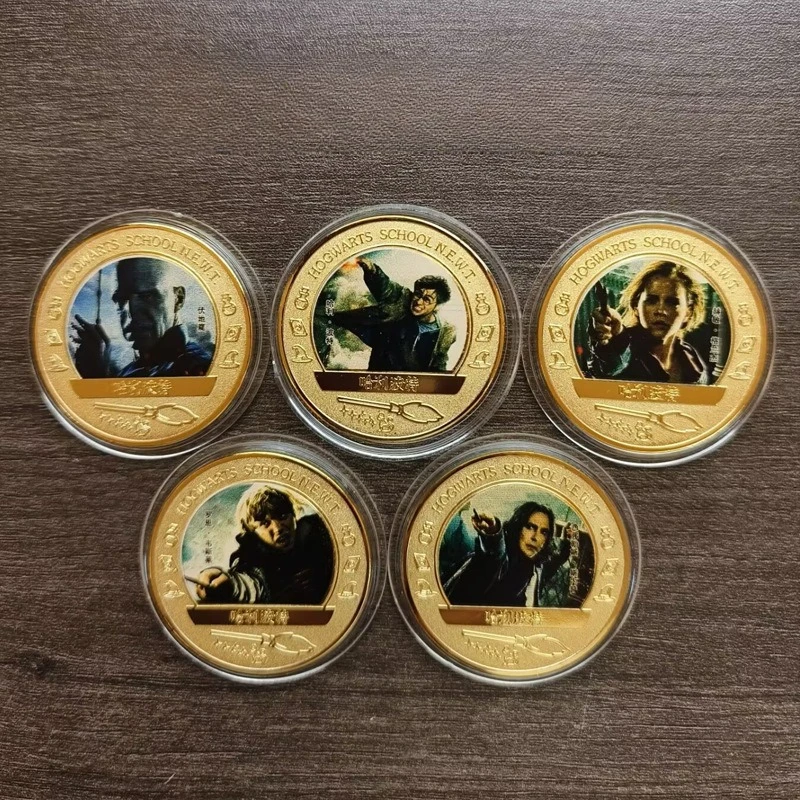 コレクション Harry Potter Movie Coins Harry Potter Gringotts Bank Coins Collection 24kt Galleon