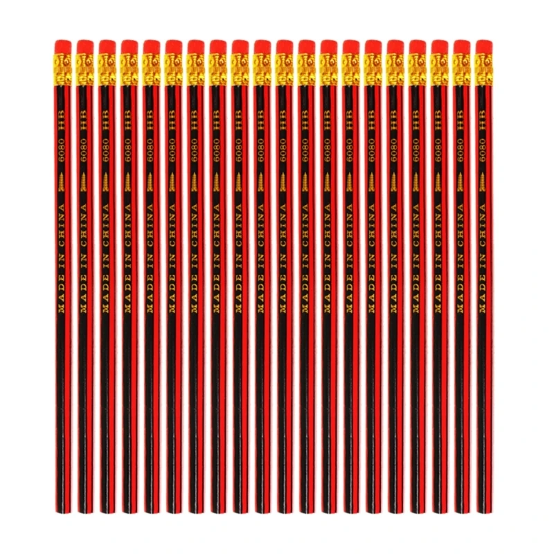 

B36C 20 Pieces Drawing Sketching Pencils Professional Round Pencils Graphite Pencils Beginner Art Drawing Graphite Pencils